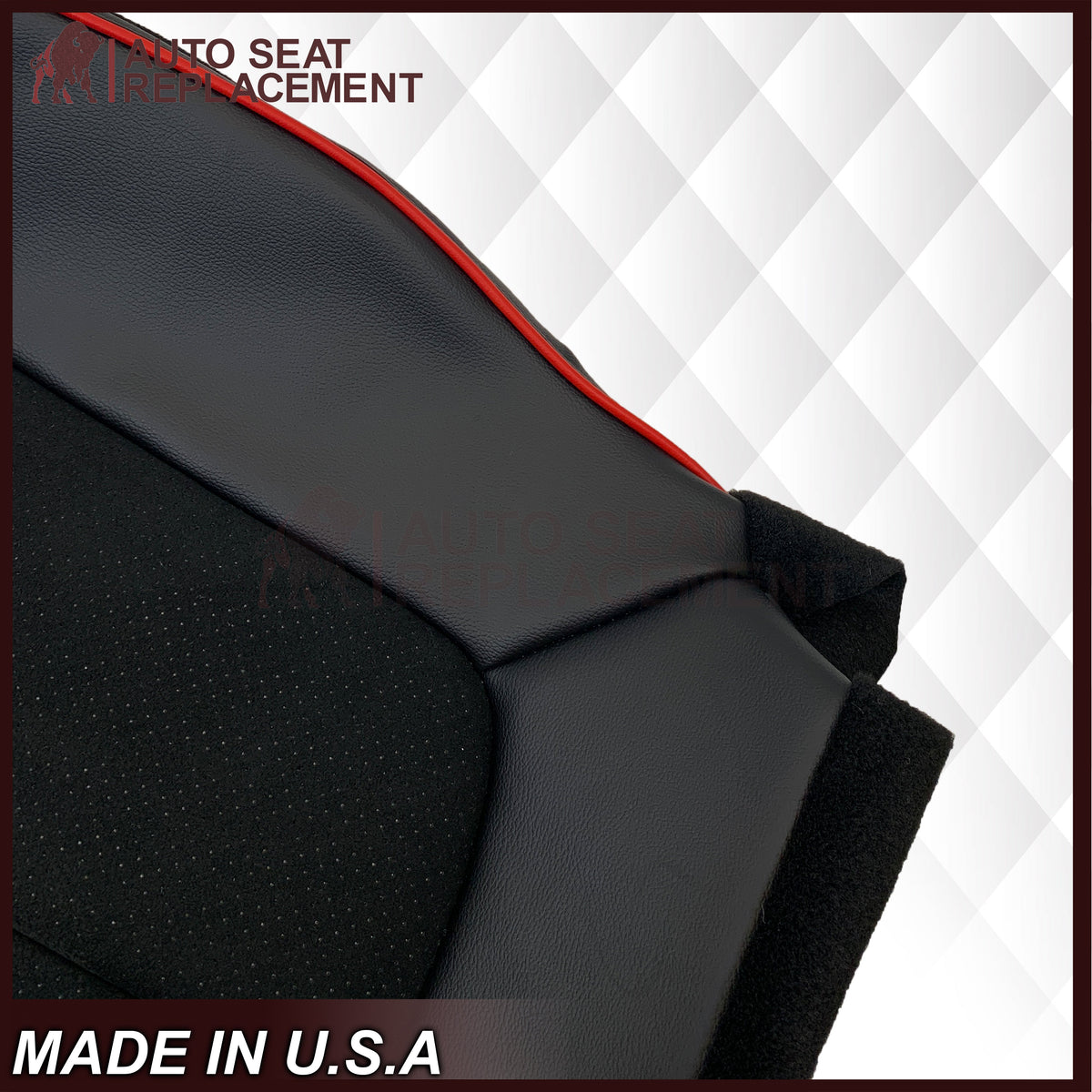 2013–2014 Ford F-150 FX4 Appearance Package Black Seat Cover with Suede Insert