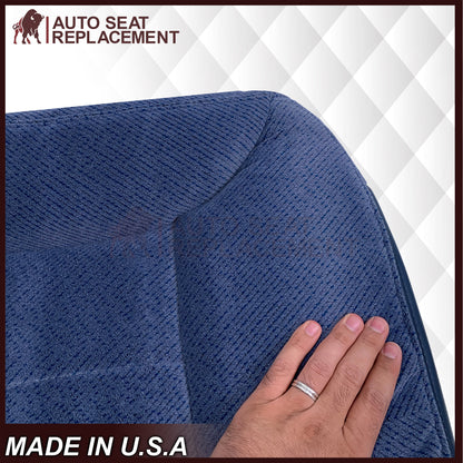 1995-1999 Chevy Tahoe Suburban Silverado Replacement Bottom Cloth Seat Cover in Navy Blue: Choose your options
