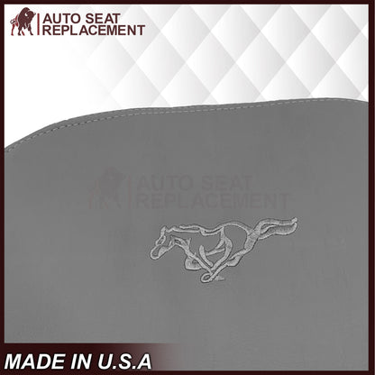 1999-2004 Ford Mustang GT Convertible Replacement Seat Cover In Medium Graphite Gray