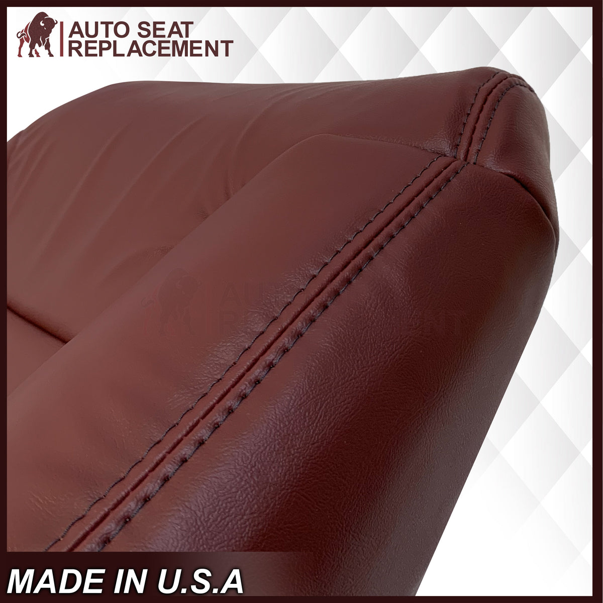 1995 1996 1997 1998 1999 Chevy Silverado LT LS Z71 Vinyl Seat Covers In Ruby Red