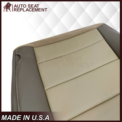 2002 - 2004 Ford Excursion Eddie Bauer Replacement Seat Covers 2 Tone Gray-Tan: Choose From Variations