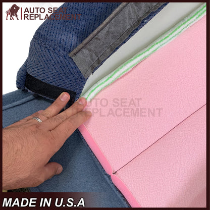 1995-1999 Chevy Tahoe Suburban Silverado Replacement Bottom Cloth Seat Cover in Navy Blue: Choose your options