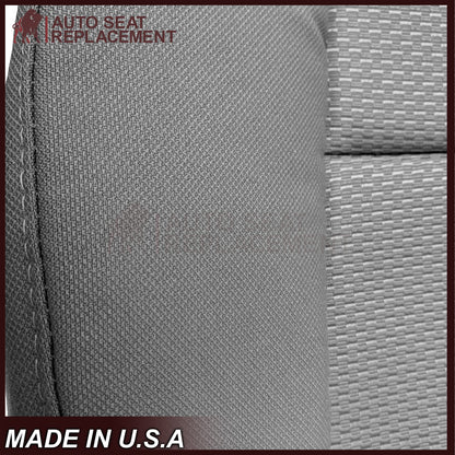 2014-2019 Chevy Silverado LS LT Z71 Replacement Cloth Seat Cover: Gray
