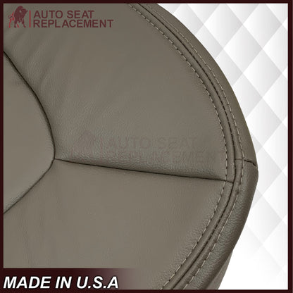 2000-2003 Dodge Durango SLT Replacement Bottom Seat Covers in Gray Vinyl: Choose From Variation