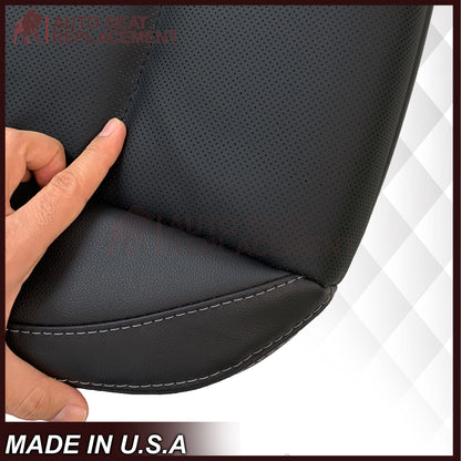 2015 - 2019 Subaru Outback LIMITED Front Bottom Replacement Seat Covers In Black