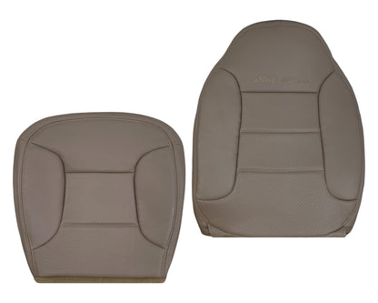 1992 - 1996 Ford Bronco Eddie Bauer Synthetic Leather Seat Cover In Mocha Tan
