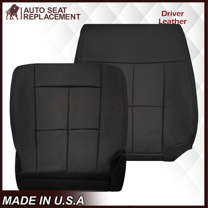 2007 - 2014 Lincoln Navigator Replacement Seat Covers in Black Leather or Synthetic Leather