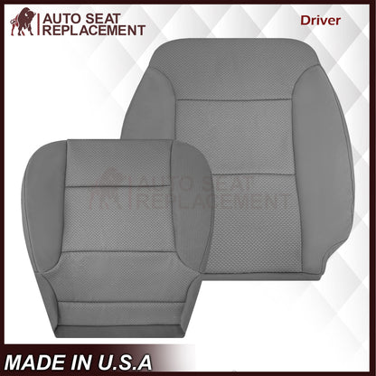 2014-2019 Chevy Silverado LS LT Z71 Replacement Cloth Seat Cover: Gray