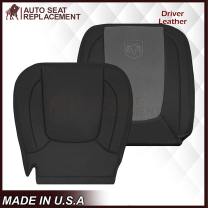 2004 2005 Dodge Ram 1500 2500 3500 Laramie Single Cab Work Truck Replacement Seat Covers In Dark Slate "Dark Gray"