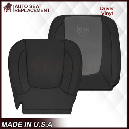 2004 2005 Dodge Ram 1500 2500 3500 Laramie Single Cab Work Truck Replacement Seat Covers In Dark Slate "Dark Gray"