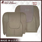 2002 - 2003 Dodge Ram 1500 2500 3500 4500 Laramie SLT Replacement Synthetic Leather & Suede Seat Cover In Tan