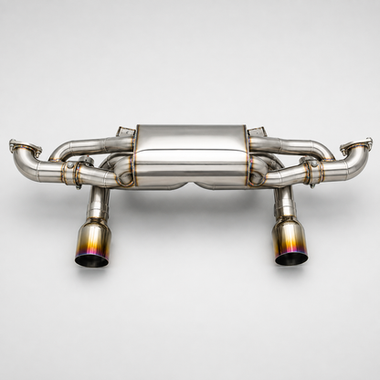Titanium F1 Valved Catback Exhaust for Porsche Cayman 718 GT4 RS Spyder RS