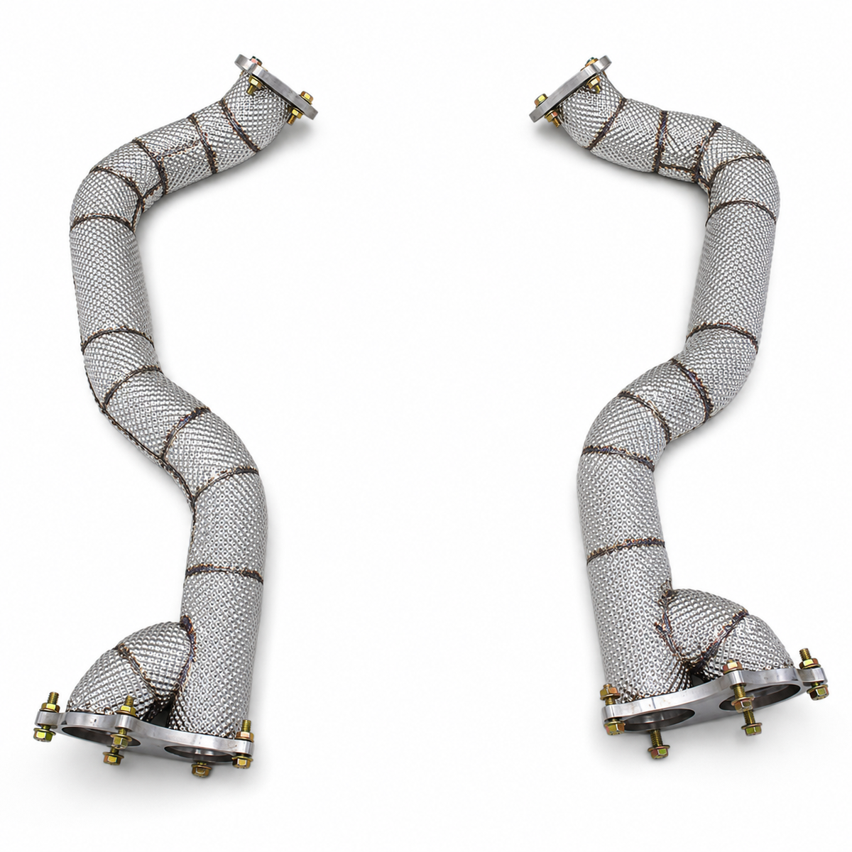 High Flow Exhaust Downpipe for Porsche Cayman 718 GT4 RS 4.0L