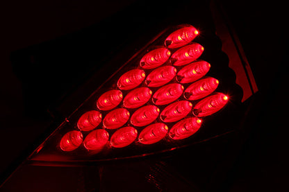 Anzo 2003-2005 Nissan 350Z LED Taillights Red