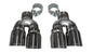 Corsa Performance 16-18 Cadillac ATS 3.6T 4in Inlet / 4in Outlet Twin Polished Tip