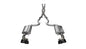 Corsa Performance 15-16 Ford Mustang GT 5.0 3in Cat Back Exhaust Black Quad Tips (Sport)