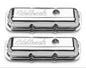 Edelbrock Signature Series Chrome Valve Covers - 4488