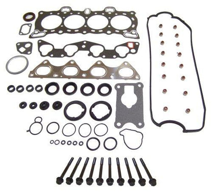 Cylinder Head Gasket set with Head Bolt Kit 1988-1995 Honda 1.5L-1.6L
