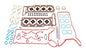 Cylinder Head Gasket Set 2004-2005 Cadillac 4.6L