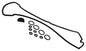 Valve Cover Gasket Set 1996-2007 Chevrolet,Suzuki 1.8L-2.3L