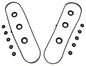 Valve Cover Gasket Set 2003-2010 Acura,Honda,Saturn 3.0L-3.7L
