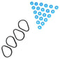Valve Cover Gasket Set 2004-2006 Chevrolet,GMC,Isuzu 2.8L