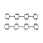 Exhaust Manifold Gasket Set 2004-2016 Chevrolet,GMC,Hummer 6.6L