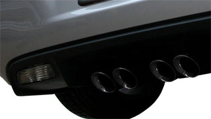 Corsa Performance 2.5" Cat-Back Dual Rear Exit With Twin 3.5" Black Tips