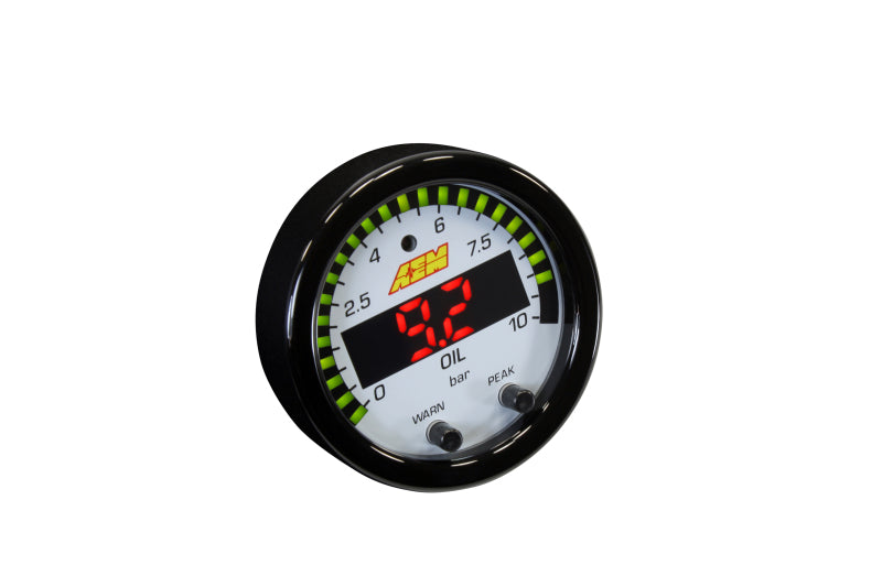 AEM Electronics Engine Oil Pressure Gauge