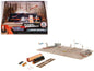 "Fast & Furious" Final Race Diorama with Toyota Supra Orange and Dodge Charger Black "Nano Scene" Series model by Jada  free shipping USA