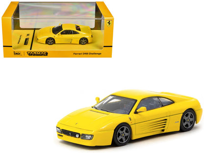 Ferrari 348 Challenge Yellow "Road64" Series 1/64 Diecast Model Car by Tarmac Works  free shipping USA
