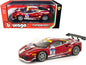 Ferrari 488 Challenge #11 Candy Red with White Stripes "Ferrari Racing" 1/24 Diecast Model Car by Bburago  free shipping USA