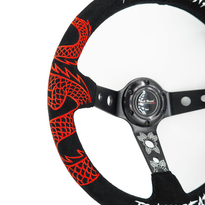 Track Ready 350mm Steering Wheel + Hub Adapter Kit For 2002-2012 Mini Cooper