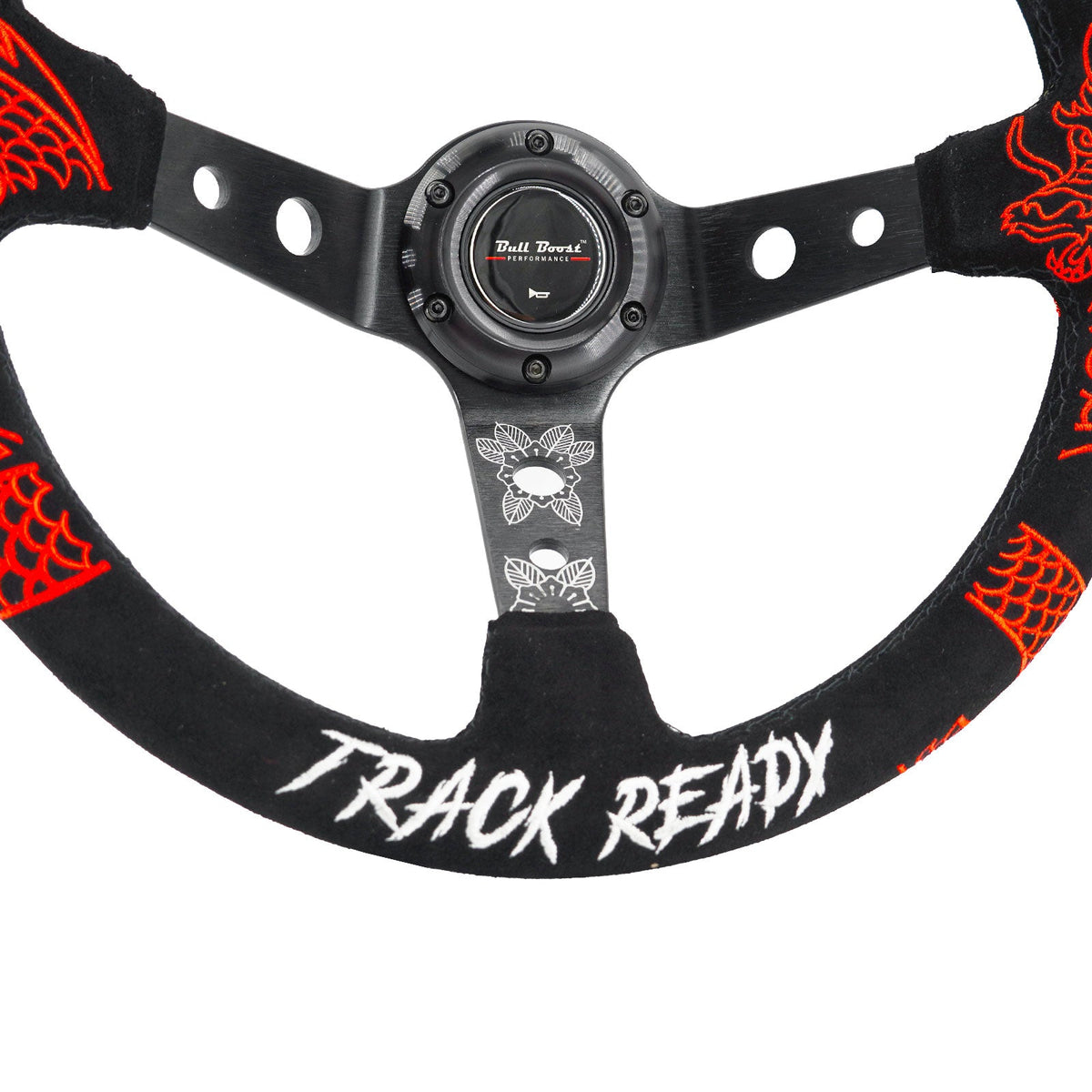 Track Ready 350mm Steering Wheel + Hub Adapter Kit For 2002-2012 Mini Cooper