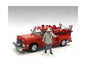 "Firefighters" Fire Captain Figure for 1/18 Scale Models by American Diorama  free shipping USA
