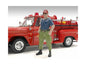 "Firefighters" Off Duty Figure for 1/24 Scale Models by American Diorama  free shipping USA