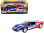 Ford GT Concept #58 Blue and Red with White Stripes "GT Racing" Series 1/24 Diecast Model Car by Motormax  free shipping USA
