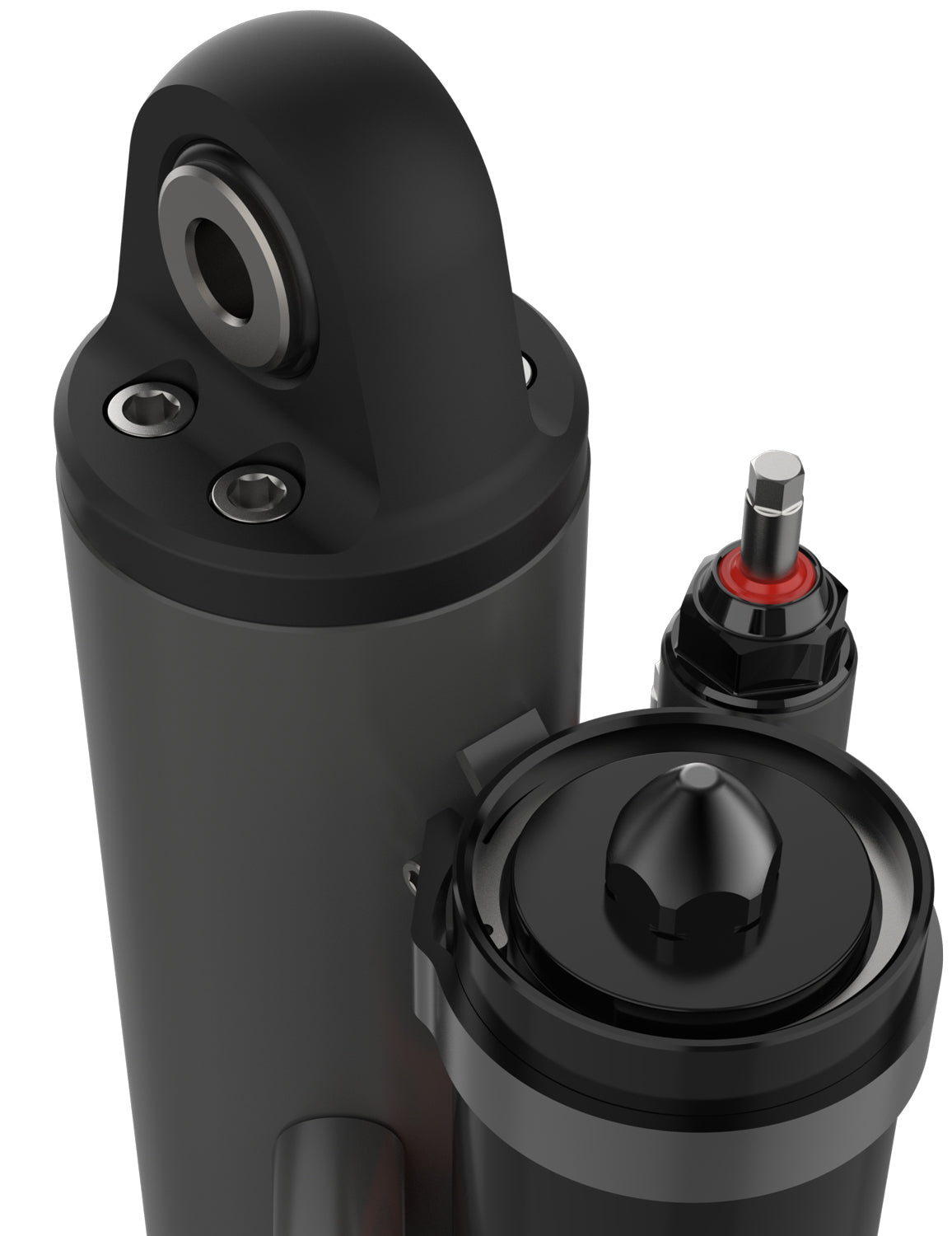 FACTORY RACE 3.5 X 16 EXTERNAL BYPASS  (5 TUBE 1") PIGGYBACK SHOCK (RIGHT)