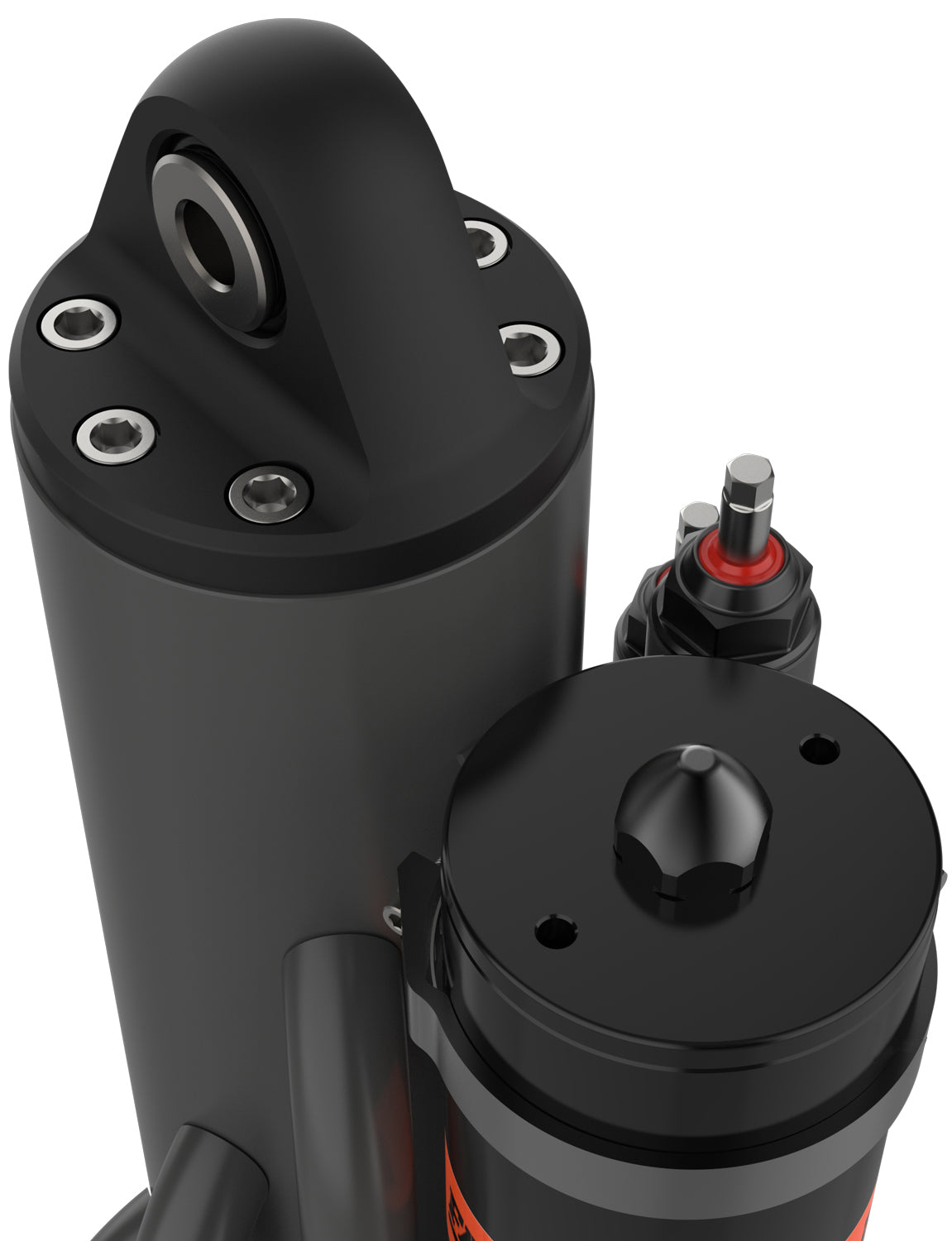FACTORY RACE 4.4 X 18 EXTERNAL BYPASS (5 TUBE) PIGGYBACK SHOCK (RIGHT)