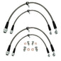 Stainless Steel Front & Rear Brake Line Kit for 96-00 Honda Civic w/rear disc EK