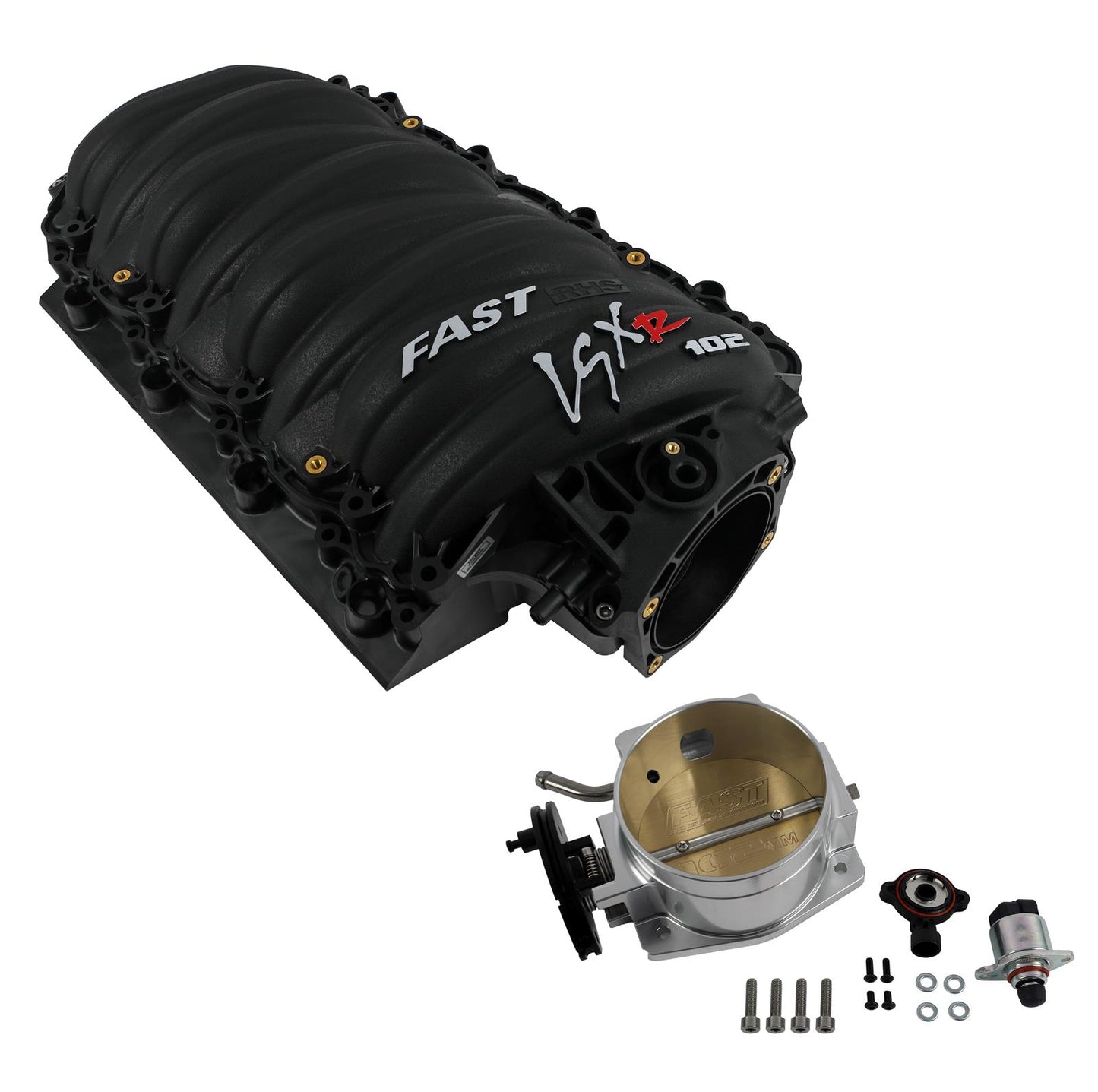 LSXr 102mm LS1/2/6 Intake Manifold + 102mm Big Mouth Billet Throttle Body Kit