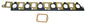 Fuel Injection Plenum Gasket 1988-1996 Ford 4.9L