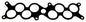 Fuel Injection Plenum Gasket 1993-2001 Ford,Mercury 5.0L-5.8L
