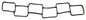 Fuel Injection Plenum Gasket 1998-2010 Chrysler,Dodge,Plymouth 3.2L-3.5L