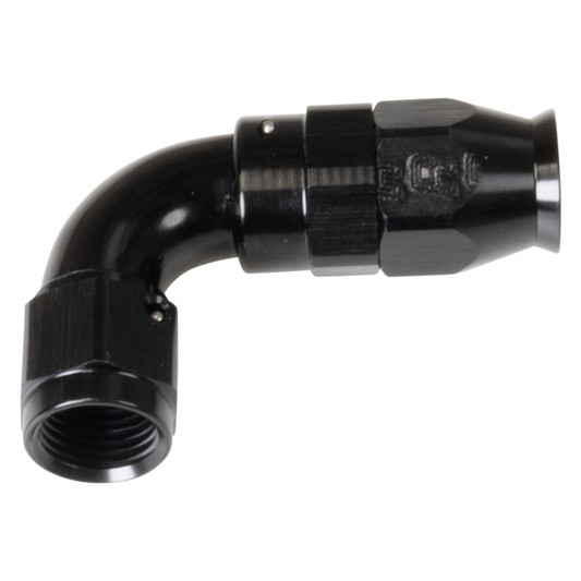 Black 90 -6 Pro PTFE Hose End