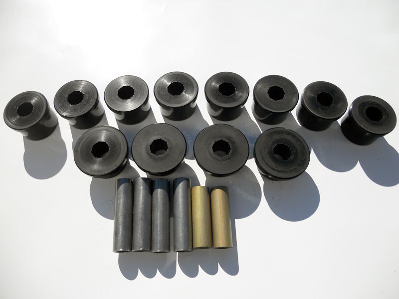 Granatelli Rear Control Arm Bushing Rebuild Kit/ Upper & Lowers - Poly Urethane
