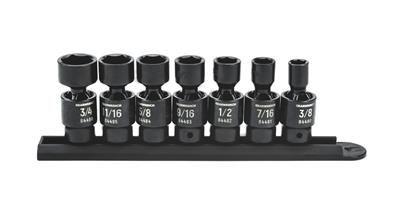 GearWrench X-Core Pinless Universal Impact Socket Sets - 84974