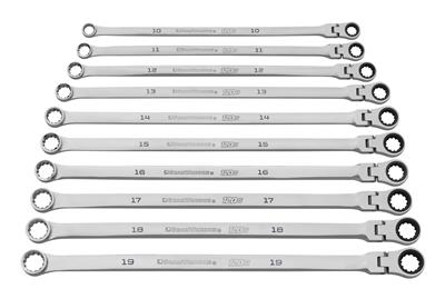 GearWrench 120XP Flex Head Ratcheting Combination Wrench Sets - 86126