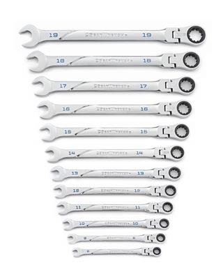 GearWrench 120XP Flex Head Ratcheting Combination Wrench Sets - 86229
