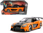 Han's Mazda RX-7 RHD (Right Hand Drive) Orange and Black "Fast & Furious" Movie 1/24 Diecast Model Car by Jada  free shipping USA